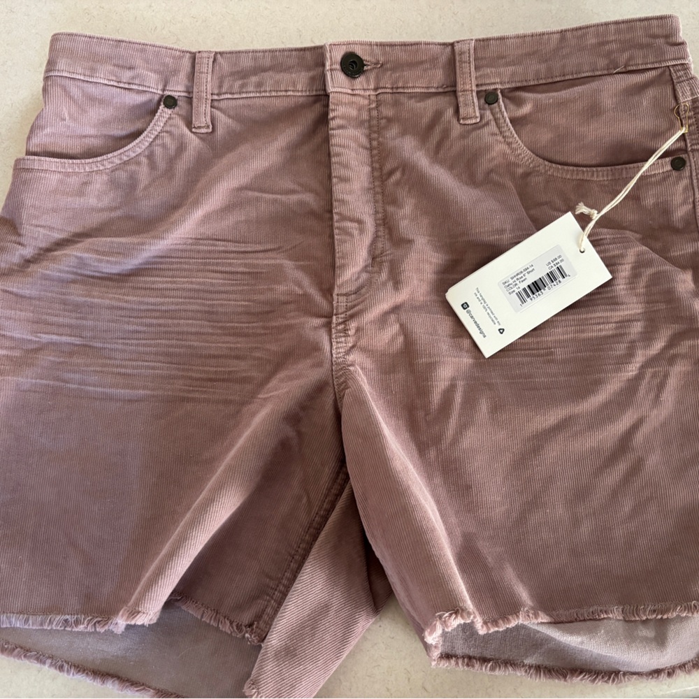 NWT Carve Designs Oahu Hi Rise 6” shorts size 14 in fawn - Picture 3 of 4